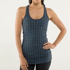 Lululemon Cool Racerback Ziggy Inkwell size 8 EUC